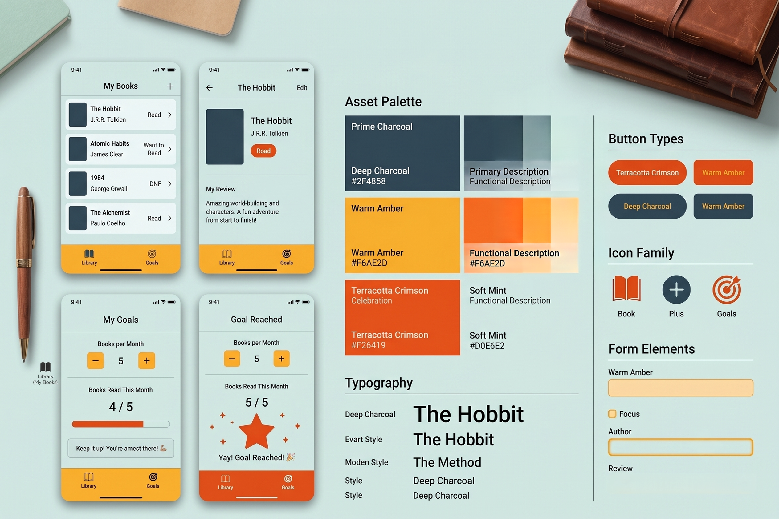 Bookish Color Palette